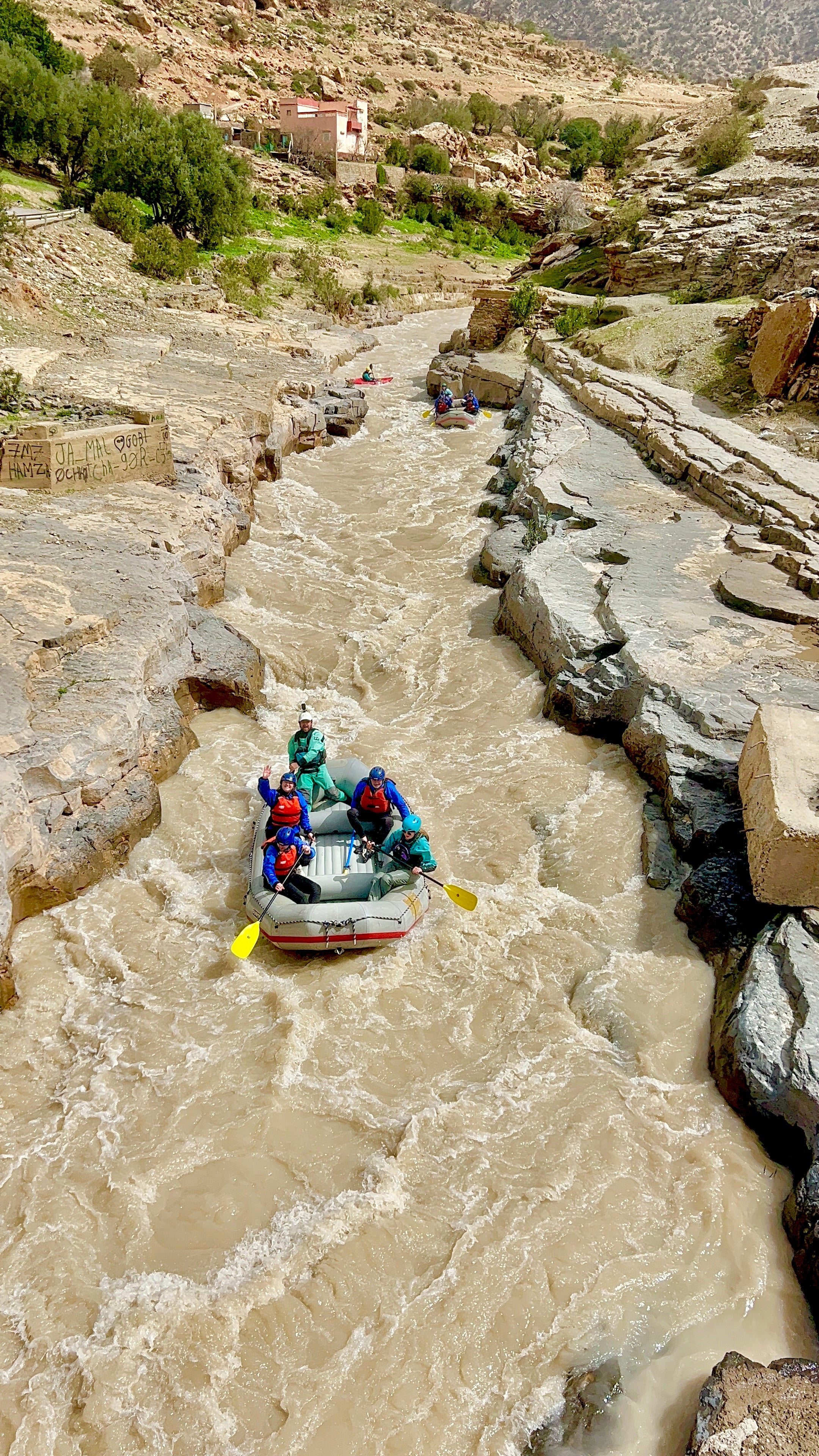Ahansal Wild Water Rafting